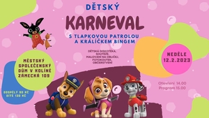 Dětský karneval v Kolíně